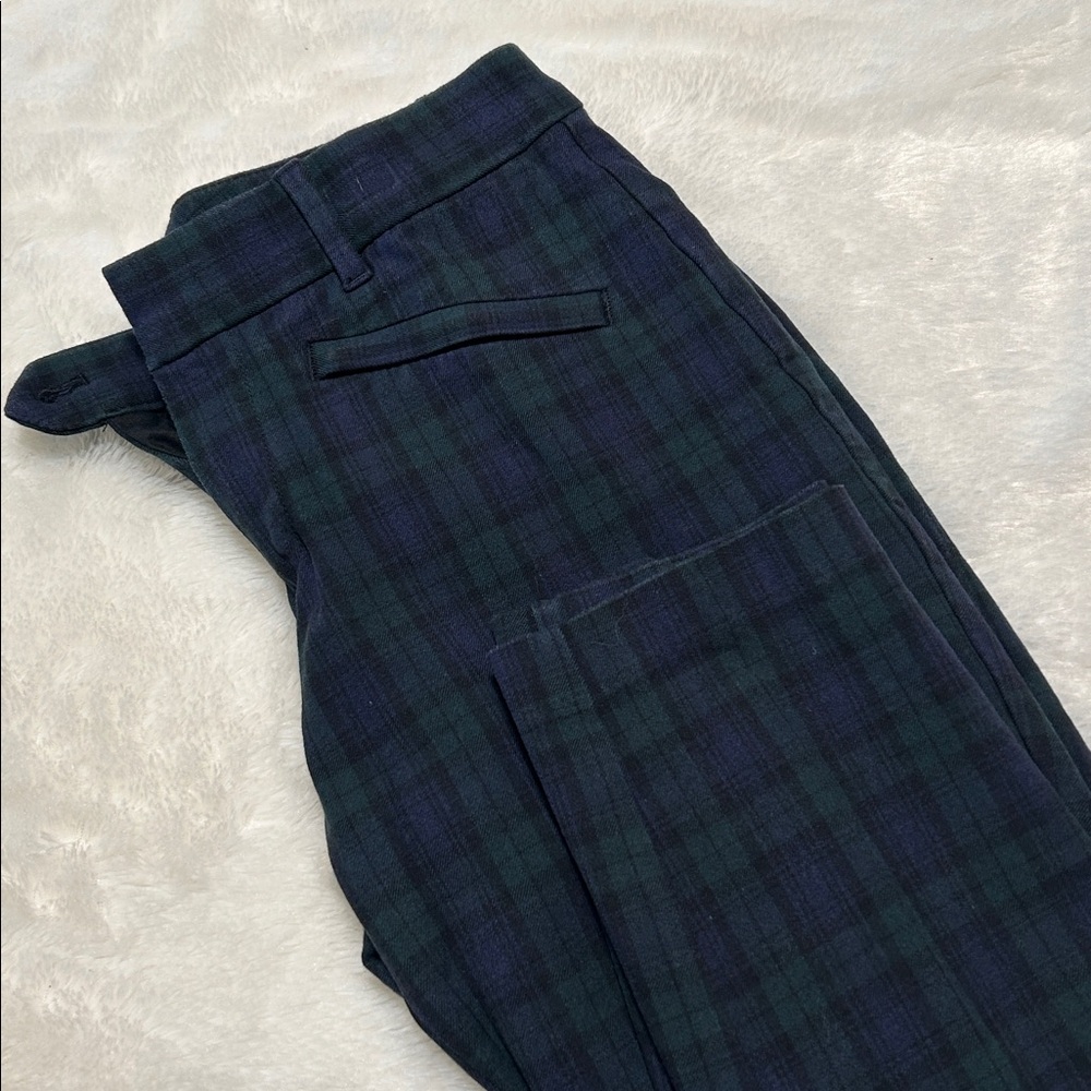 Gap curvy fit skinny ankle blackwatch plaid pants - Picture 4 of 6